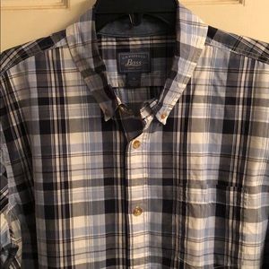 Bass Men’s Plaid short sleeve shirt